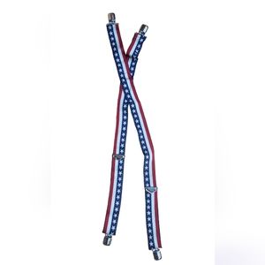Stars and stripes suspenders